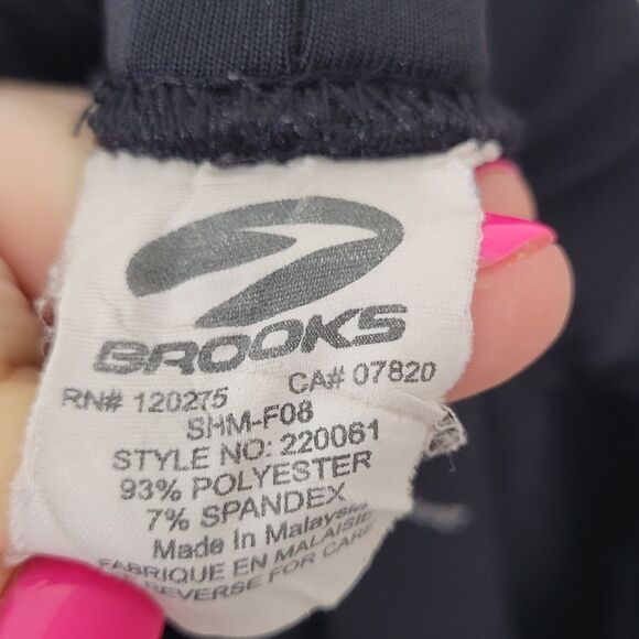 Brooks Track Wide Leg Black Pants - Picture 4 of 4